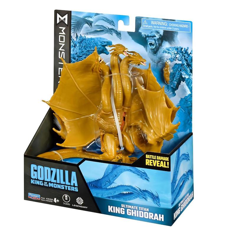 Boneco King Ghidorah Figura De Ação Godzilla King Of The Monsters